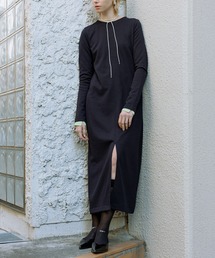 ADAM ET ROPE'（アダムエロペ）の「【WEB限定】マルチWAYヘンリーネックワンピース（ワンピース）」