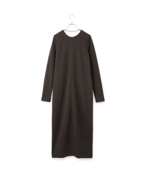 ADAM ET ROPE'（アダムエロペ）の「【WEB限定】マルチWAYヘンリーネックワンピース（ワンピース・レディース・ダークブラウン/ネイビー/ブラック・M/S）」の20枚目の写真