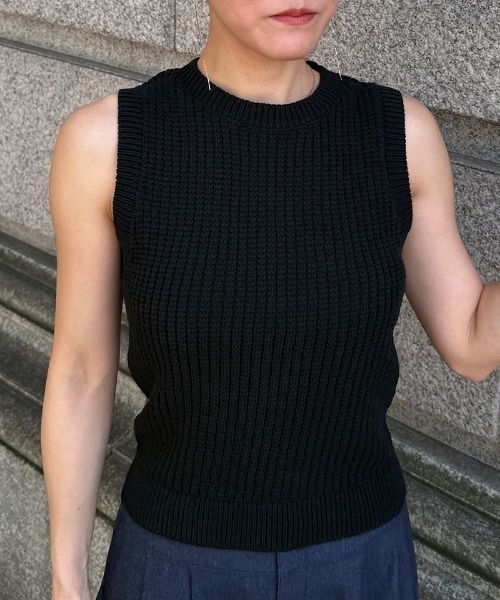 JENNE(ジェンヌ)の「イタリー糸サマートップス(Tシャツ/カットソー・レディース・ブラック/ホワイト・SMALL/MEDIUM/LARGE)」の22枚目の写真