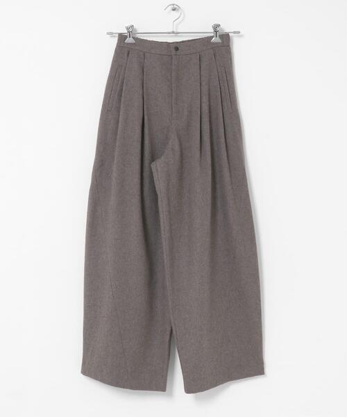 EKAL(エカル)の「ウールツィードパンツ(その他パンツ・レディース・グレー系その他/ブラック・ONE)」の10枚目の写真