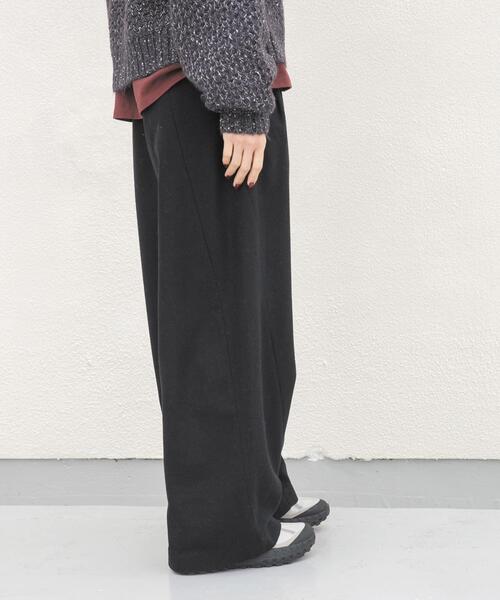 EKAL(エカル)の「ウールツィードパンツ(その他パンツ・レディース・グレー系その他/ブラック・ONE)」の18枚目の写真