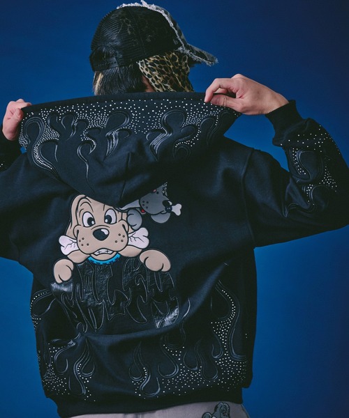 GALFY ジップパーカー GA×GALFY-ガラノハーツジップパーカー – JACKROSE