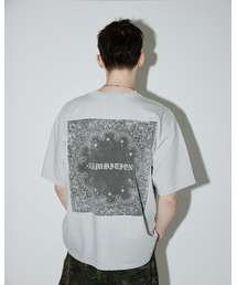 AAMBITION（アアンビション）の「ヴィンテージペイズリーTシャツ（アッシュグレー）（Tシャツ/カットソー）」