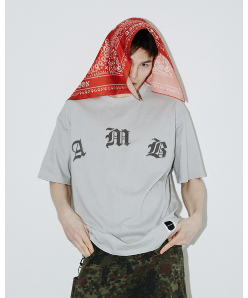 AAMBITION(アアンビション)の「ヴィンテージペイズリーTシャツ(アッシュグレー)(Tシャツ/カットソー・メンズ・その他・M/L)」の2枚目の写真
