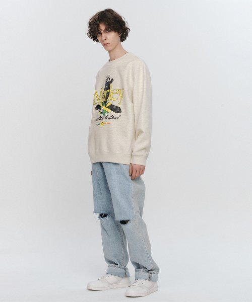 Bravado(ブラヴァド)の「Bob Marley Wake Up & Live Sweatshirt Oat (BRENT2335)(スウェット・メンズ・その他・L/M/XL)」の3枚目の写真