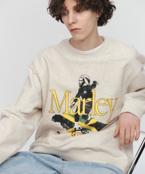 Bravado(ブラヴァド)の「Bob Marley Wake Up & Live Sweatshirt Oat (BRENT2335)(スウェット・メンズ・その他・L/M/XL)」の5枚目の写真