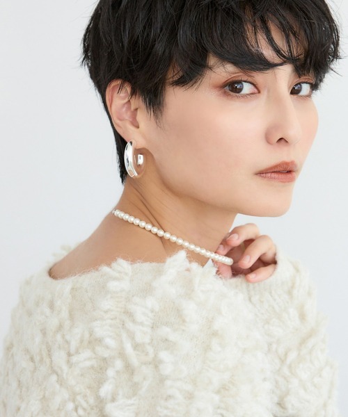 BARNYARDSTORM（バンヤードストーム）の「BARNYARDSTORM / 6mmパールチョーカー（ネックレス・レディース・ゴールド/シルバー・FREE）」の16枚目の写真