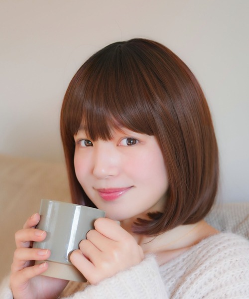 LINEASTORIA（リネアストリア）の「【フルウィッグ・ボブ】リラックスウィッグ ボブ（ウィッグ・レディース・ブラック/ブラウン系その他/ブラウン/レッド系その他/ダークブラウン・FREE）」の5枚目の写真