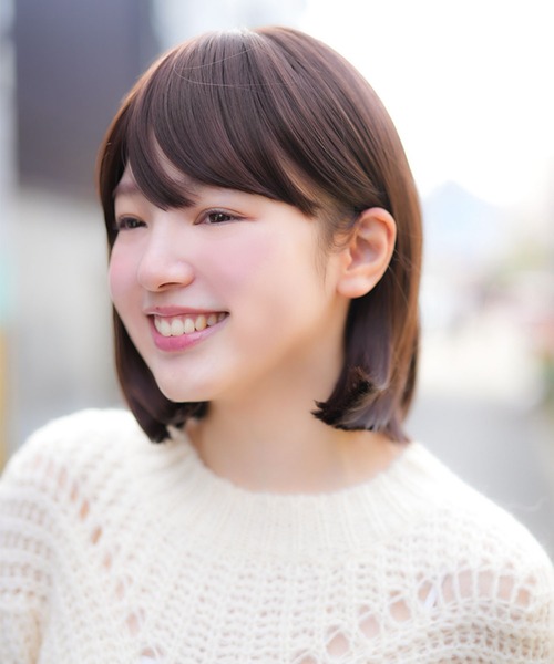 LINEASTORIA（リネアストリア）の「【フルウィッグ・ボブ】リラックスウィッグ ボブ（ウィッグ・レディース・ブラック/ブラウン系その他/ブラウン/レッド系その他/ダークブラウン・FREE）」の11枚目の写真