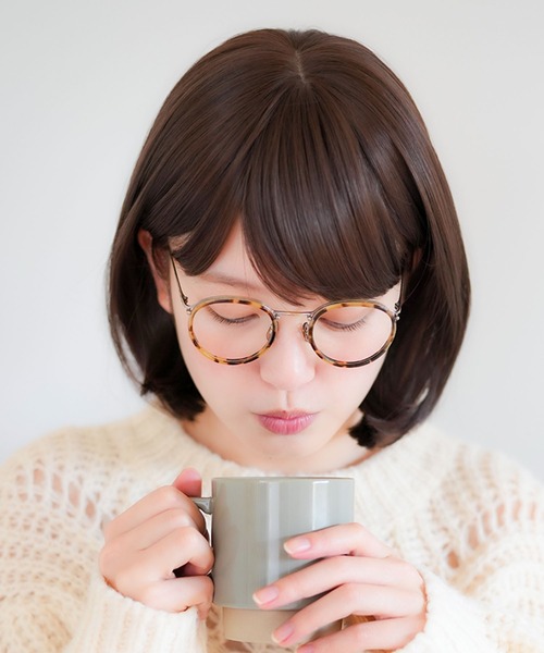 LINEASTORIA（リネアストリア）の「【フルウィッグ・ボブ】リラックスウィッグ ボブ（ウィッグ・レディース・ブラック/ブラウン系その他/ブラウン/レッド系その他/ダークブラウン・FREE）」の13枚目の写真