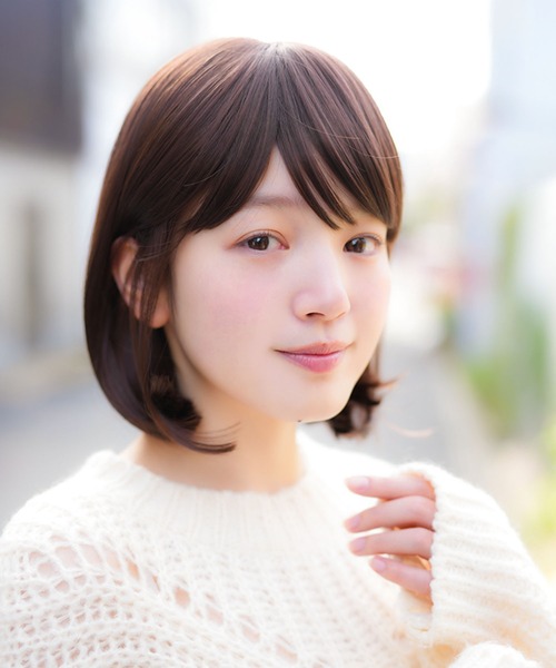 LINEASTORIA（リネアストリア）の「【フルウィッグ・ボブ】リラックスウィッグ ボブ（ウィッグ・レディース・ブラック/ブラウン系その他/ブラウン/レッド系その他/ダークブラウン・FREE）」の14枚目の写真