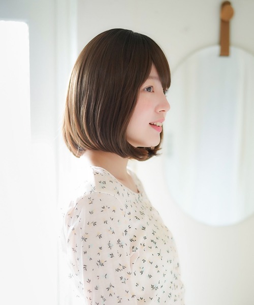 LINEASTORIA（リネアストリア）の「【フルウィッグ・ボブ】リラックスウィッグ ボブ（ウィッグ・レディース・ブラック/ブラウン系その他/ブラウン/レッド系その他/ダークブラウン・FREE）」の16枚目の写真