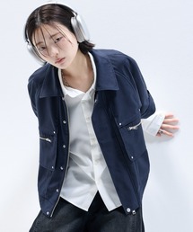 ADRER（アドラー）の「Smooth Tech Super Gimmick Shirt Jacket / スムーステック スーパ ーギミック シャツジャケット（シャツ/ブラウス）」