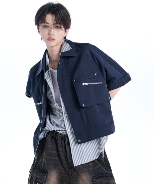Smooth Tech Super Gimmick Shirt Jacket / スムーステック スーパ Smooth Tech Super Gimmick Shirt Jacket / スムーステック スーパ