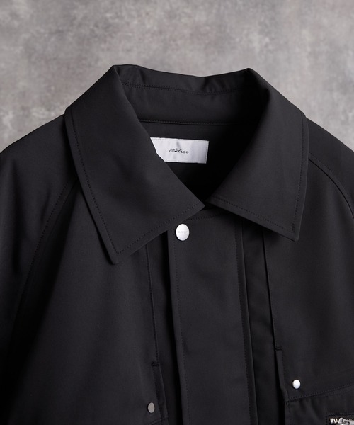 ADRER（アドラー）の「Smooth Tech Super Gimmick Shirt Jacket / スムーステック スーパ ーギミック シャツジャケット（シャツ/ブラウス・メンズ・ブラック/ネイビー/ワイン・L/M/S/XS）」の22枚目の写真