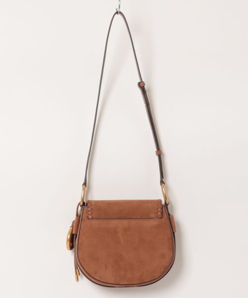 MICHAEL KORS(マイケルコース)の「JOSIE ホイップステッチ スエード サドル フラップ クロスボディ ミディアム(ショルダーバッグ・レディース・ブラウン系・FREE)」の7枚目の写真