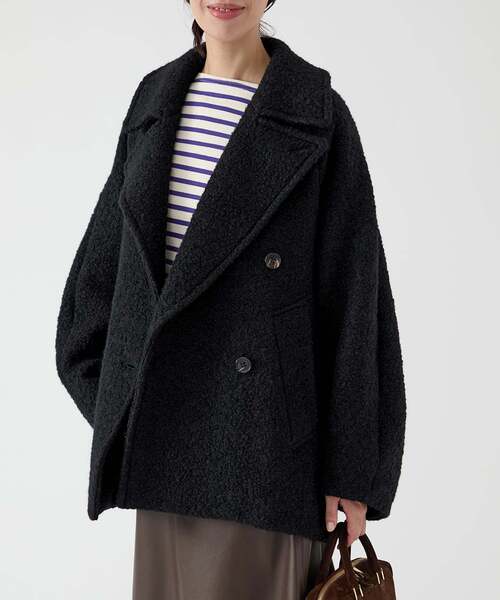 IENA(イエナ)の「《追加》ループインレイショートコート(その他アウター・レディース・ブラック・36)」の20枚目の写真