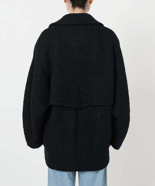 IENA(イエナ)の「《追加》ループインレイショートコート(その他アウター・レディース・ブラック・36)」の7枚目の写真