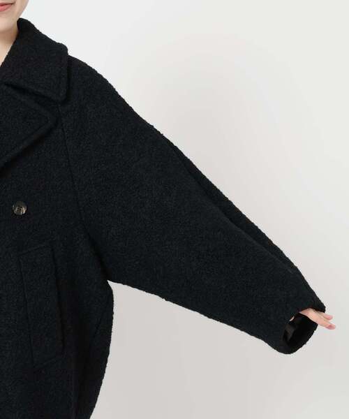 IENA(イエナ)の「《追加》ループインレイショートコート(その他アウター・レディース・ブラック・36)」の9枚目の写真