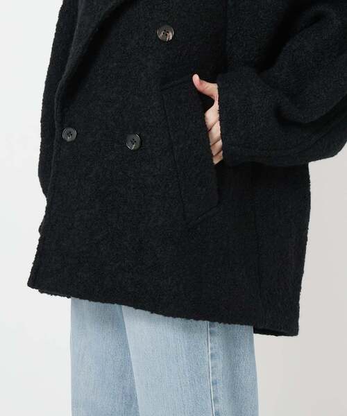 IENA(イエナ)の「《追加》ループインレイショートコート(その他アウター・レディース・ブラック・36)」の10枚目の写真