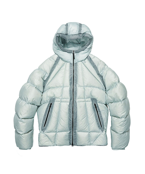 SCHISM INDUCING(スキズムインデューシング)の「OPAQUE DOWN JACKET (2color)(ダウンジャケット/コート・レディース・ブラック/ライトブルー・LARGE/MEDIUM)」の3枚目の写真