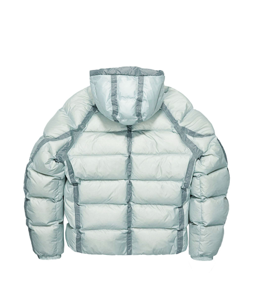 SCHISM INDUCING(スキズムインデューシング)の「OPAQUE DOWN JACKET (2color)(ダウンジャケット/コート・レディース・ブラック/ライトブルー・LARGE/MEDIUM)」の4枚目の写真
