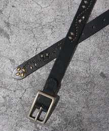 TETE HOMME（テットオム）の「25mm スタッズレザーベルト（ベルト）」