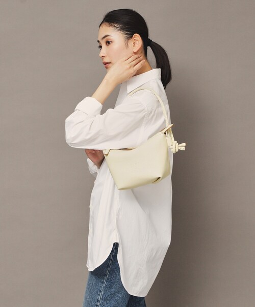 HIROFU(ヒロフ)の「【チェスタ】レザーショルダーバッグ S 2WAY 本革 (商品番号:P25-30615)(ショルダーバッグ・レディース・シルバー/アイボリー系2/ブラック/オレンジ系3/グレー系4/ピンク系・01)」の15枚目の写真