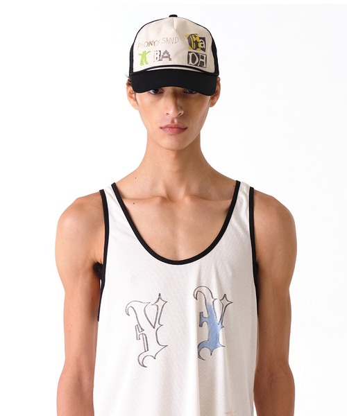 Open yy メッシュキャップ OPEN YY】YY PHONETIC TRUCKER CAP（キャップ）｜OPEN Yy（オープン