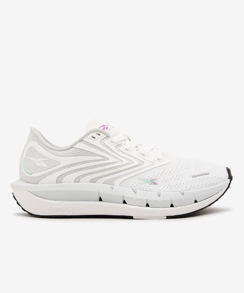 Reebok(リーボック)の「フロートジグ トレッド / FLOATZIG TREAD(スニーカー・レディース・ホワイト/ブラック・22.0cm/26.0cm/25.5cm/25.0cm/24.0cm/24.5cm/23.5cm/23.0cm/22.5cm)」の1枚目の写真