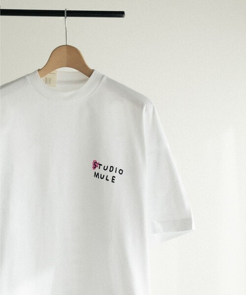 bonjour records(ボンジュールレコーズ)の「STUDIO MULE/スタジオ・ミュール N.HOOLYWOOD&Stefan Marx S/S Tee "STUDIO MULE PLAY FROM A TO Z"(Tシャツ/カットソー・レディース・ホワイト/ブラック・XL/M/L)」の5枚目の写真