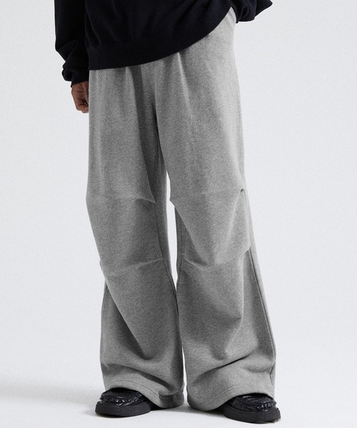 Parts Lab.（パーツラボ）の「【Parts Lab.】Basic Wide Sweat Pants / ベーシックワイドスウェットパンツ（スウェットパンツ・メンズ・グレー/ブラック・L/S/M）」の22枚目の写真