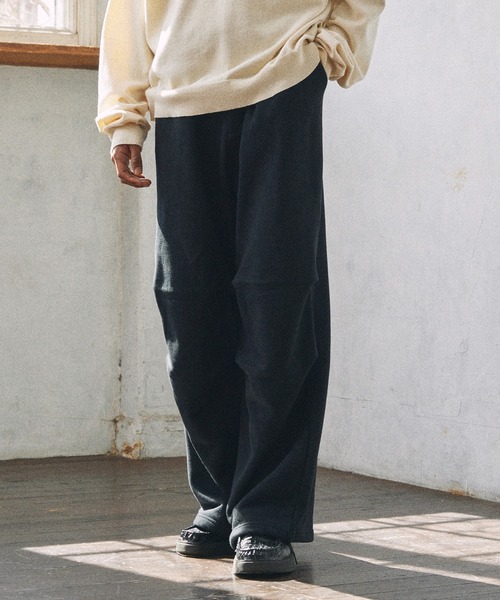 Parts Lab.（パーツラボ）の「【Parts Lab.】Basic Wide Sweat Pants / ベーシックワイドスウェットパンツ（スウェットパンツ・メンズ・グレー/ブラック・L/S/M）」の10枚目の写真
