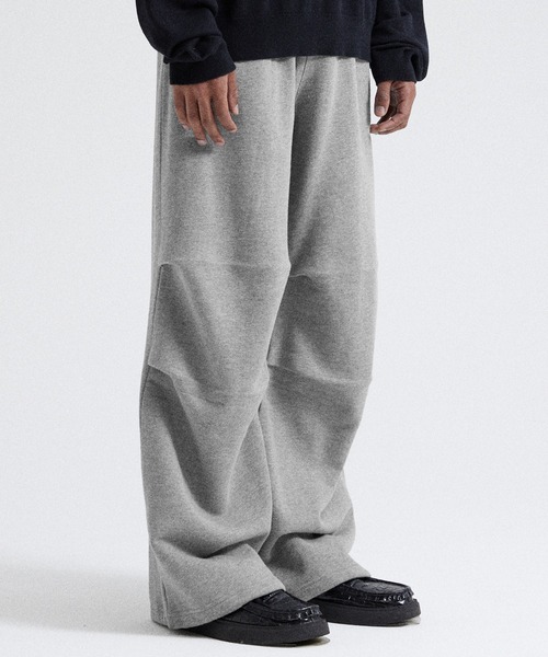 Parts Lab.（パーツラボ）の「【Parts Lab.】Basic Wide Sweat Pants / ベーシックワイドスウェットパンツ（スウェットパンツ・メンズ・グレー/ブラック・L/S/M）」の19枚目の写真