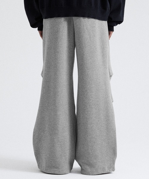 Parts Lab.（パーツラボ）の「【Parts Lab.】Basic Wide Sweat Pants / ベーシックワイドスウェットパンツ（スウェットパンツ・メンズ・グレー/ブラック・L/S/M）」の21枚目の写真