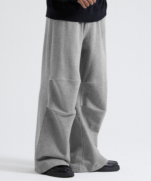 Parts Lab.(パーツラボ)の「【Parts Lab.】Basic Wide Sweat Pants / ベーシックワイドスウェットパンツ(スウェットパンツ・メンズ・グレー/ブラック・L/S/M)」の22枚目の写真