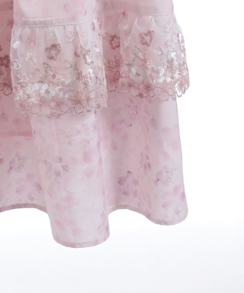 axes femme（アクシーズファム）の「桜レース×桜柄キャミワンピース（ワンピース・レディース・ピンク/キナリ・FREE）」の18枚目の写真