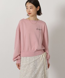 LAKOLE | ワンショル刺繍ロゴスウェット / 658035(スウェット)