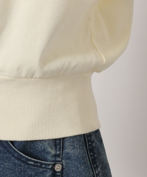 LAKOLE（ラコレ）の「ワンショル刺繍ロゴスウェット / 658035（スウェット・レディース・アイボリー/ピンク/チャコール・FREE）」の15枚目の写真