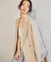 mysty woman | ダブルブレストテーラージャケット 660055(テーラードジャケット)