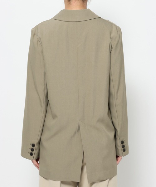 mysty woman（ミスティウーマン）の「ダブルブレストテーラージャケット 660055（テーラードジャケット・レディース・グリーン系その他/ベージュ/ダークネイビー・FREE）」の19枚目の写真