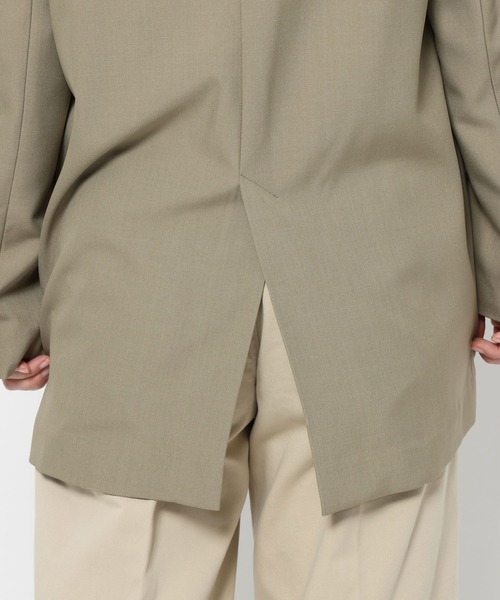 mysty woman（ミスティウーマン）の「ダブルブレストテーラージャケット 660055（テーラードジャケット・レディース・グリーン系その他/ベージュ/ダークネイビー・FREE）」の20枚目の写真