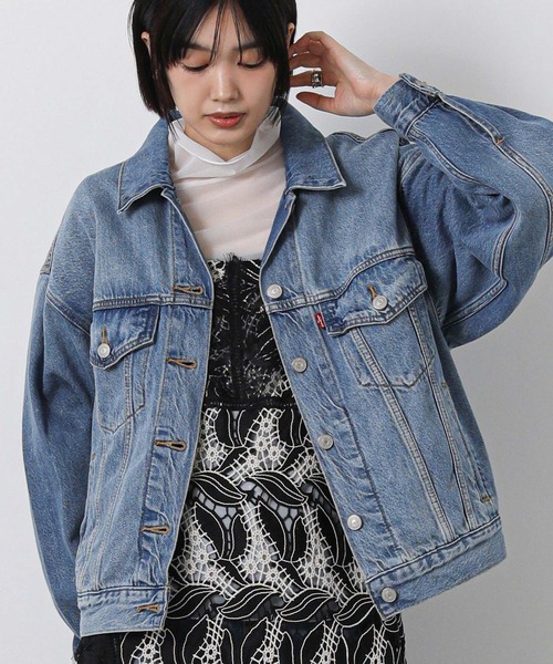 Levi's(リーバイス)の「Levisデニムジャケット(その他アウター・レディース・ブルー系・S)」の1枚目の写真