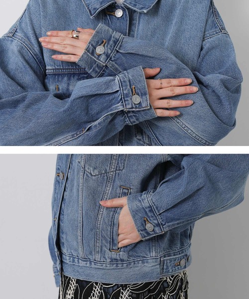 Levi's(リーバイス)の「Levisデニムジャケット(その他アウター・レディース・ブルー系・S)」の15枚目の写真