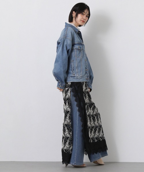 Levi's(リーバイス)の「Levisデニムジャケット(その他アウター・レディース・ブルー系・S)」の6枚目の写真