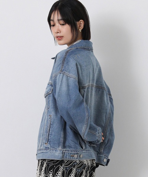 Levi's(リーバイス)の「Levisデニムジャケット(その他アウター・レディース・ブルー系・S)」の3枚目の写真