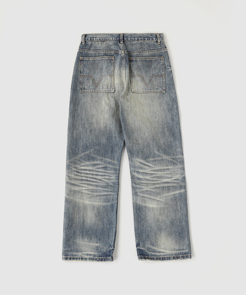 PULP/417EDIFICE(パルプフォーワンセブンエディフィス)の「NO MAINTENANCE / ノーメンテナンス HAZE JAPANESE DENIM(デニムパンツ・メンズ・ブルー系その他・32/30/28)」の3枚目の写真