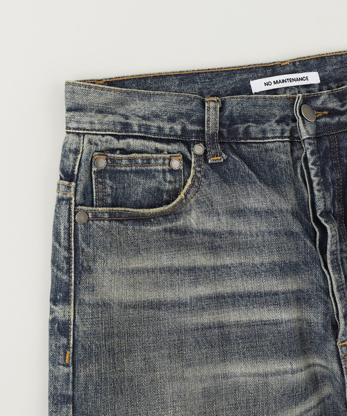 PULP/417EDIFICE(パルプフォーワンセブンエディフィス)の「NO MAINTENANCE / ノーメンテナンス HAZE JAPANESE DENIM(デニムパンツ・メンズ・ブルー系その他・32/30/28)」の4枚目の写真