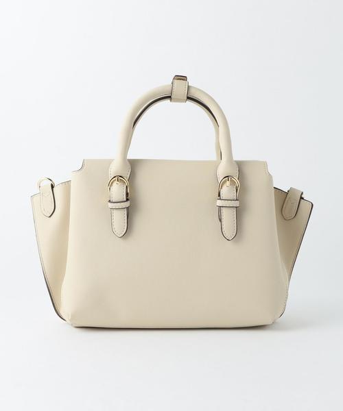 Another Edition（アナザーエディション）の「【WEB店舗限定】スクエアボストンバッグ/aeMFC SQ BSTN（ボストンバッグ・レディース・オフホワイト/ベージュ/ブラック・FREE）」の5枚目の写真