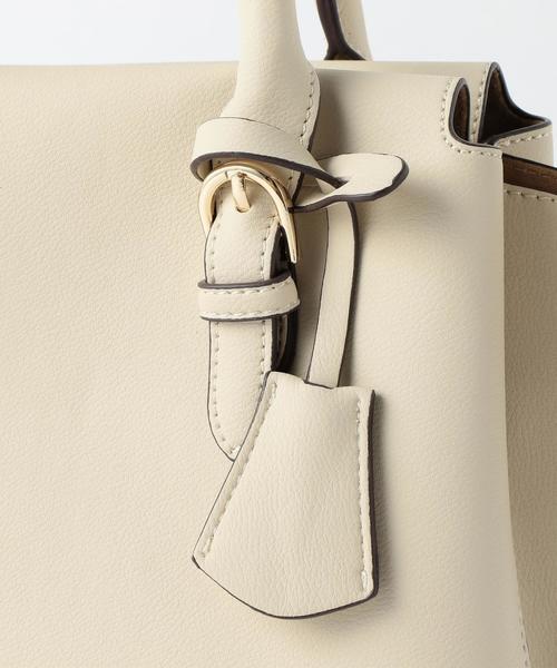 Another Edition（アナザーエディション）の「【WEB店舗限定】スクエアボストンバッグ/aeMFC SQ BSTN（ボストンバッグ・レディース・オフホワイト/ベージュ/ブラック・FREE）」の8枚目の写真